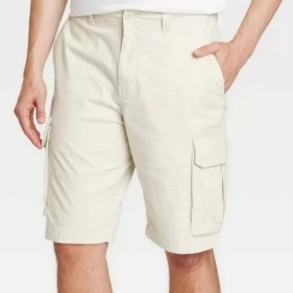 Goodfellow & Co Other - NWT GOODFELLOW & CO. Men's Khaki Cargo Shorts Stretch for Comfort